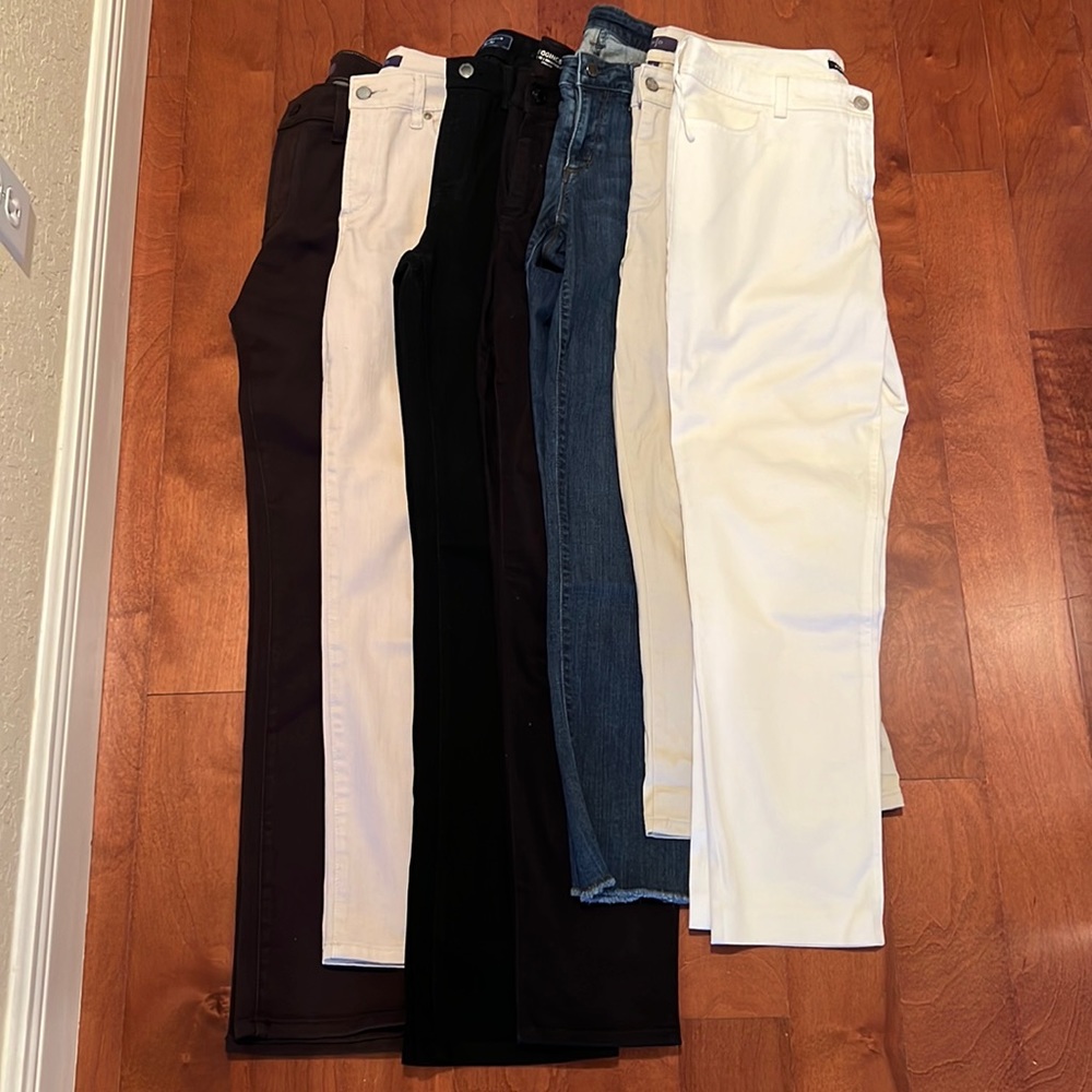 7 pant bundle size 6 Lot